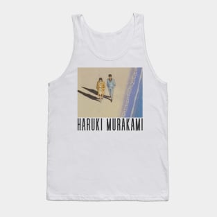 Haruki Murakami 村上 春樹 // Retro Fan Art Design Tank Top